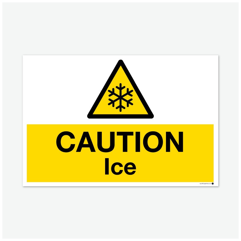 Caution Ice