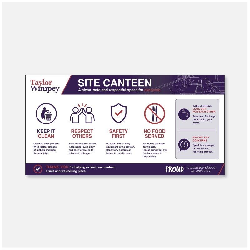 Site Canteen Board 
