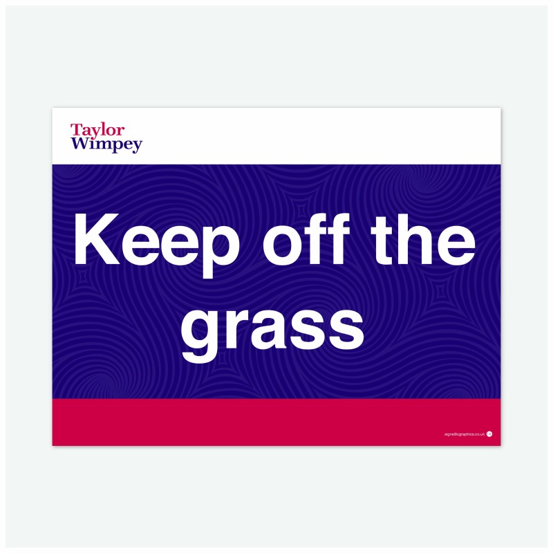 Keep off the grass