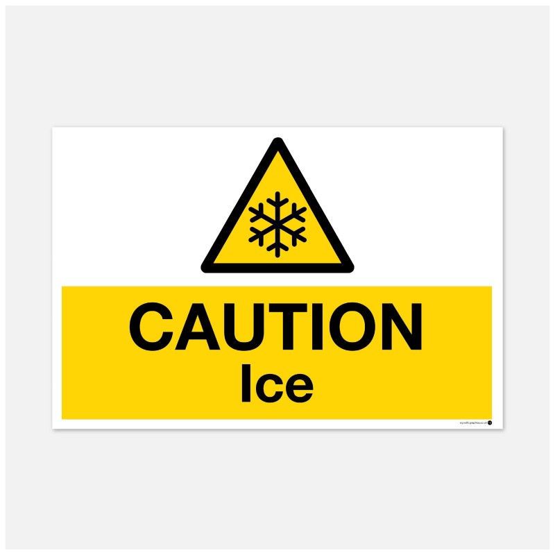 Caution Ice
