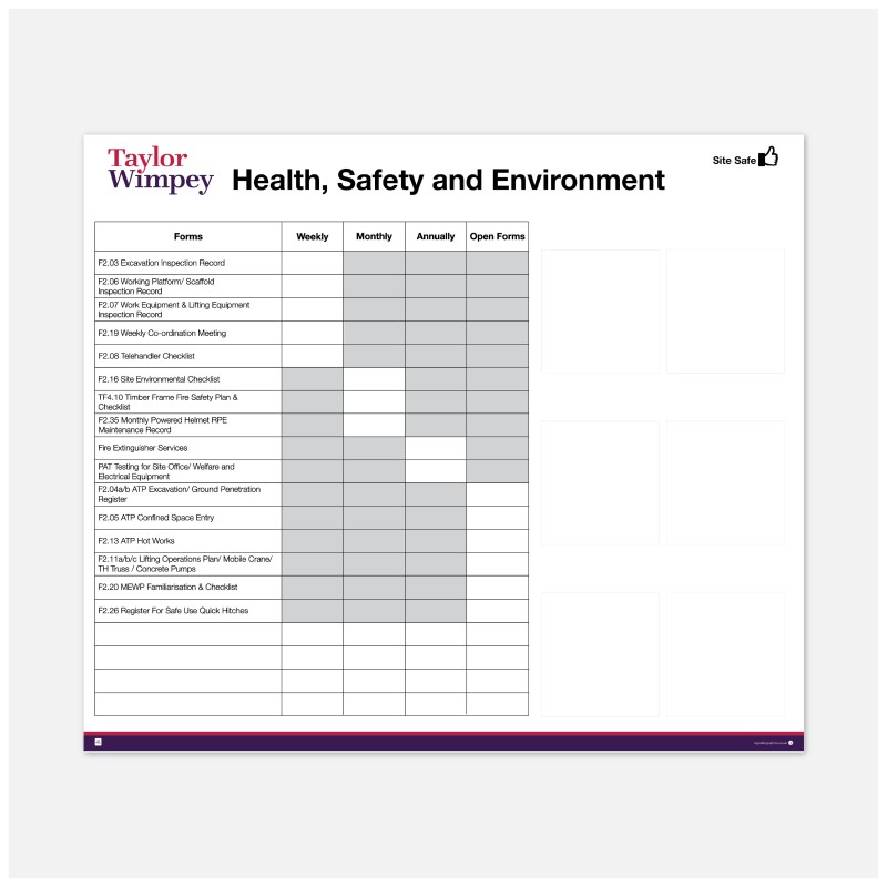 Health, Safety & Environment Board 