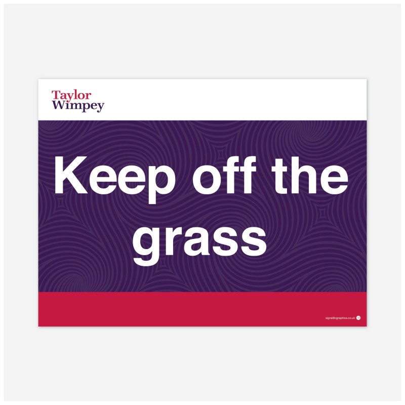 Keep off the grass