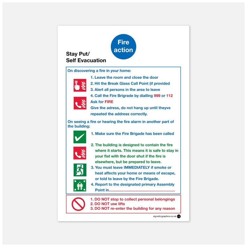 Stay Put - Fire Action 