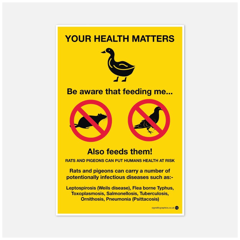 Rats & Pigeons Health Warning