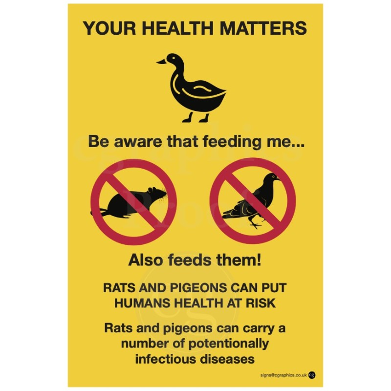 Rats & Pigeons Health Warning