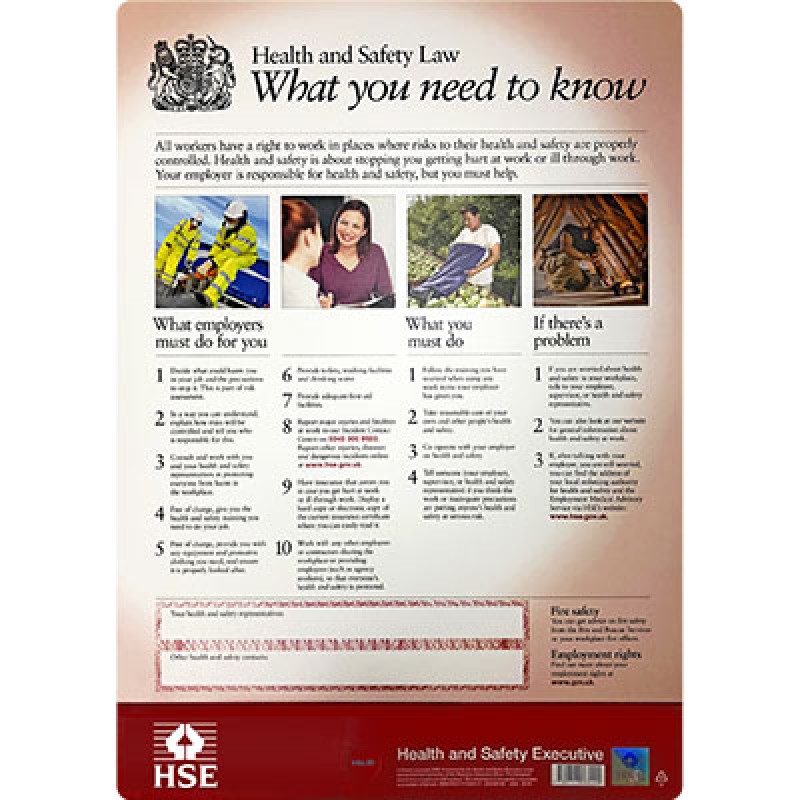 HSE Law Poster