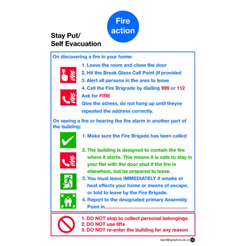 Stay Put - Fire Action 